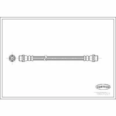 CORTECO 19031221 Flessibile del Freno Ultima Occasione