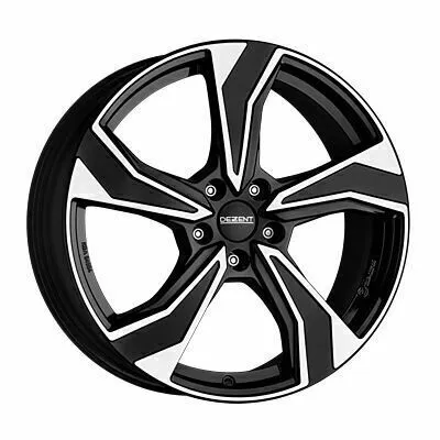 Dezent KB (Liscio, Nero) 7x16 ET52 5x112 66.6 Ultime Pezzi
