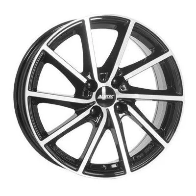 Spedizione Espresso Alutec Singa (Diamante, Nero) 6x15 ET40 4x100 60.1