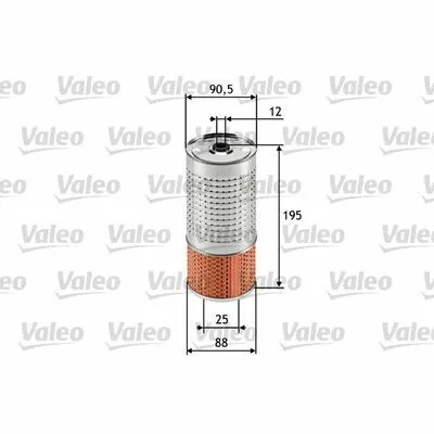 Ultima Occasione VALEO 586546 Filtro Olio